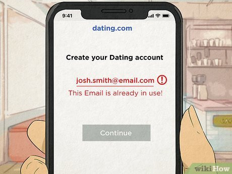 If they have a profile, it will say the email is taken when you sign up.
