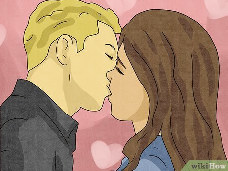 This classic smooch is one you can do almost anywhere.