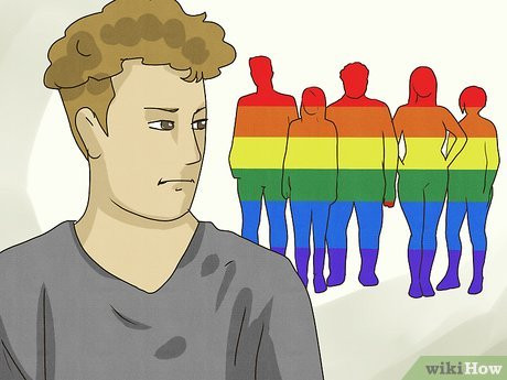 A closeted man may act this way to draw suspicion away from himself.