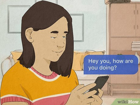 Step 3 Ask how they’re doing to keep up small talk between dates.
