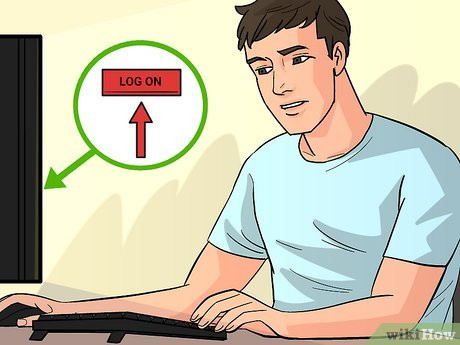 Step 2 Log on.