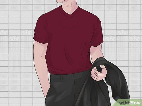Step 4 Wear clothes that are clean and wrinkle-free.