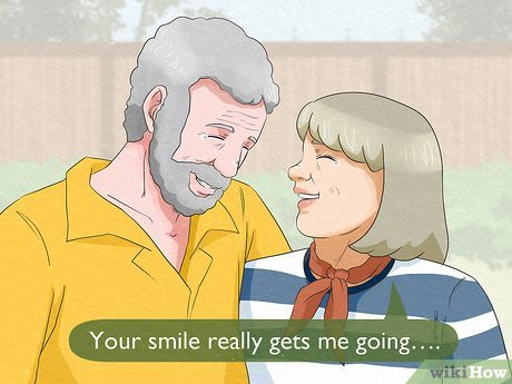 For a flirtatious twist, explain that his smile turns you on.